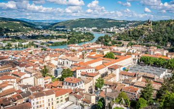 La ville de Vienne en France